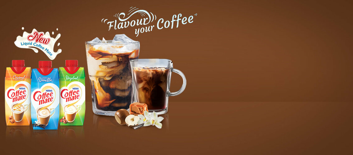 flavor your coffee - new liquid coffee mate 3