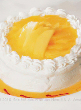 Mango Stuffed Cake