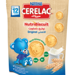 Nestlé® CERELAC NutriBiscuit Healthy Snacks ORIGINAL 180g Pouch