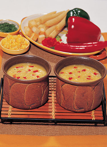 Corn and Bell Pepper Soup