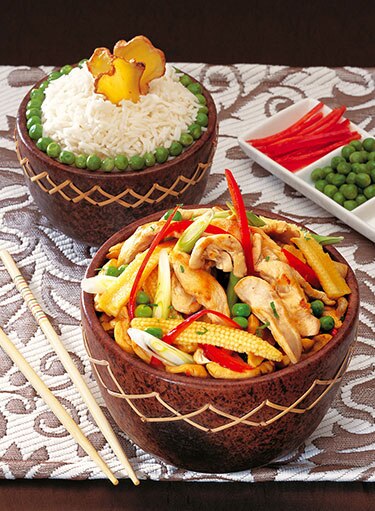 Ginger Chicken with Vegetables