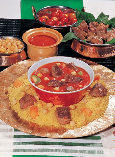 Libyan Lamb Couscous