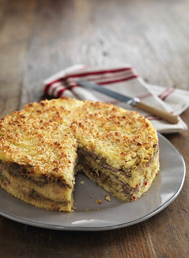 Baked Philly Cheese Steak Potato Kebbeh