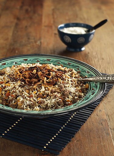 Lentil Rice with Meat & Carrots