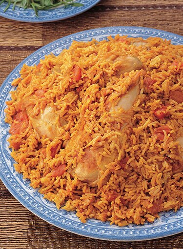 Chicken Makbous Al-Thahera Style