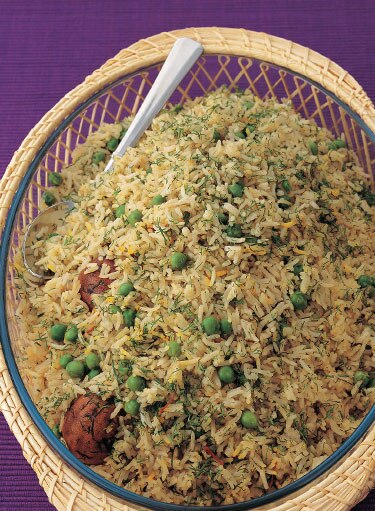 أرز بالشبث