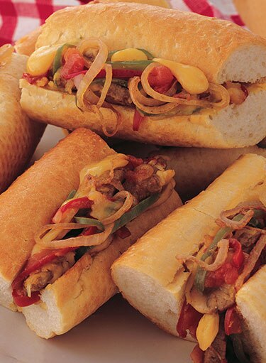 Lamb and Cheese Sandwich