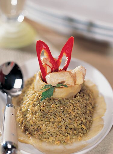 Frike Chicken Stew with Artichoke