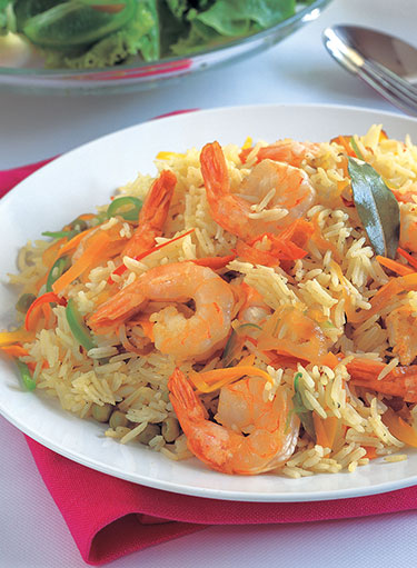Istanbul Rice with Shrimps