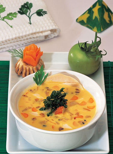 Chicken Yellow Curry Soup