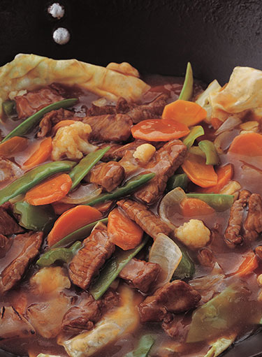 Stir Fried Beef in Oyster Sauce
