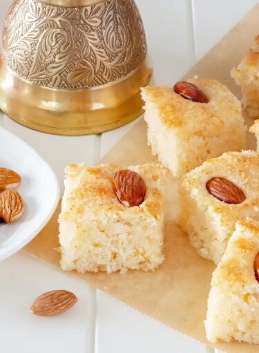Coconut Basbousa