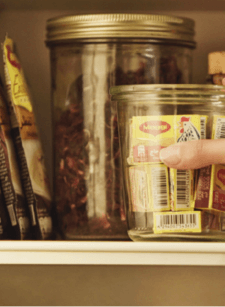 maggi products on a shelf