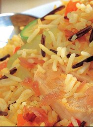 أرز بالدجاج والخضار