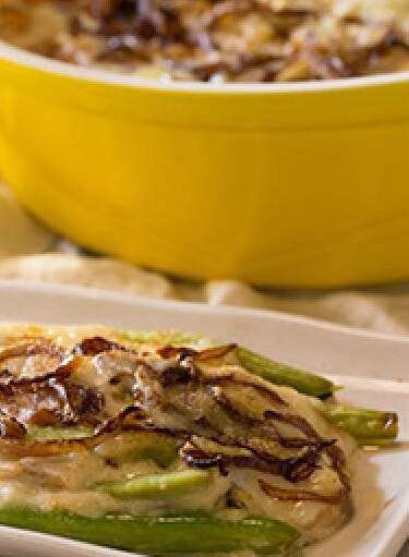 Green Bean & Onion Béchamel