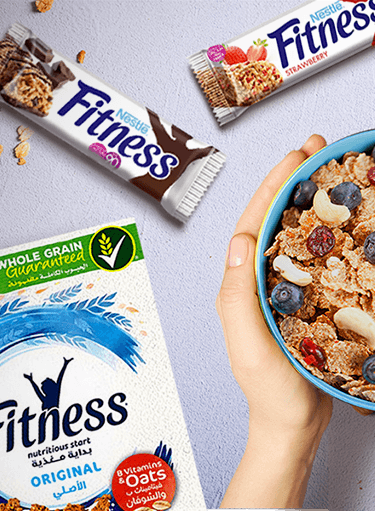 fitness bars and cornflakes