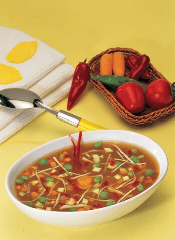 Zucchini and Cabbage Spring Season Soup