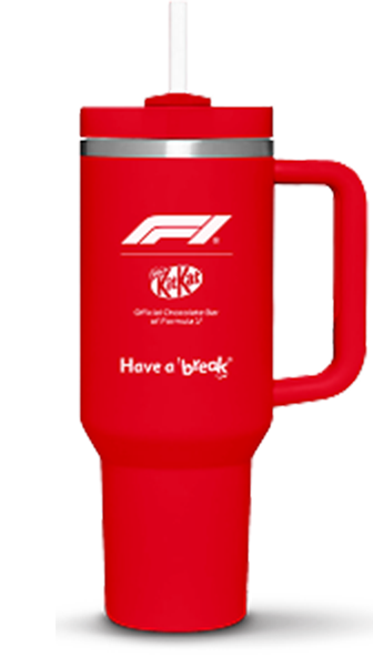 NESTLE KITKAT F1 TRAVEL MUG