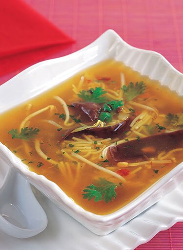 Mushroom and Ginger Soup