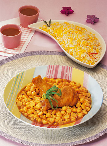 Iranian Gheymeh Chicken