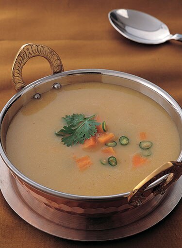 Curried Carrot and Mushroom Soup