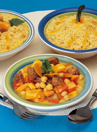 طاجن بلحم الغنم الطري