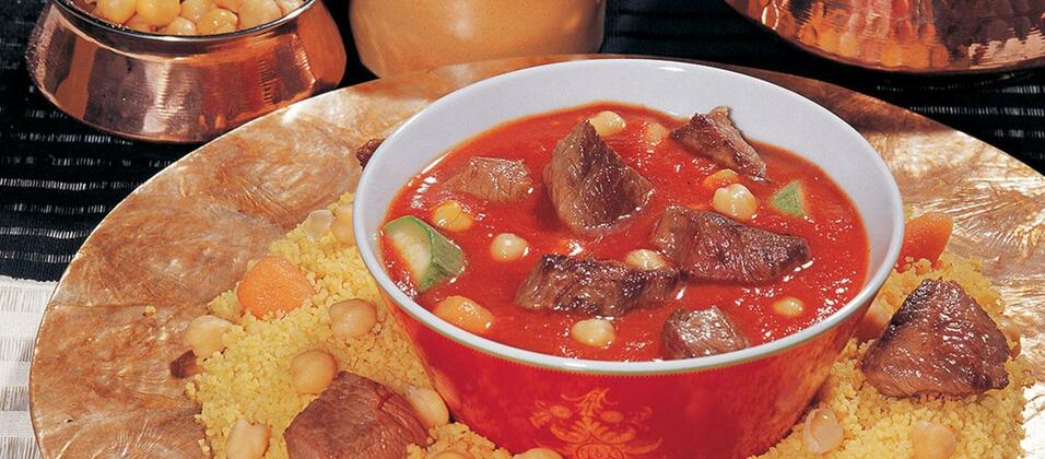 Libyan Lamb Couscous