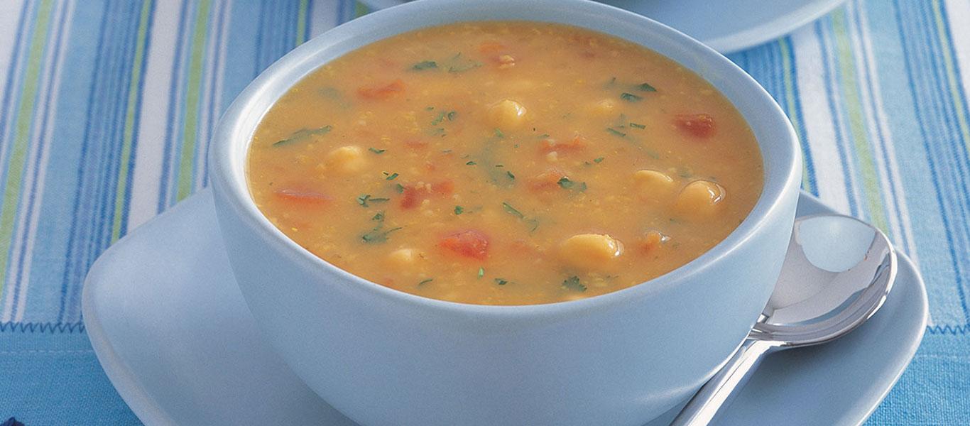 Chickpeas and Tomato Soup