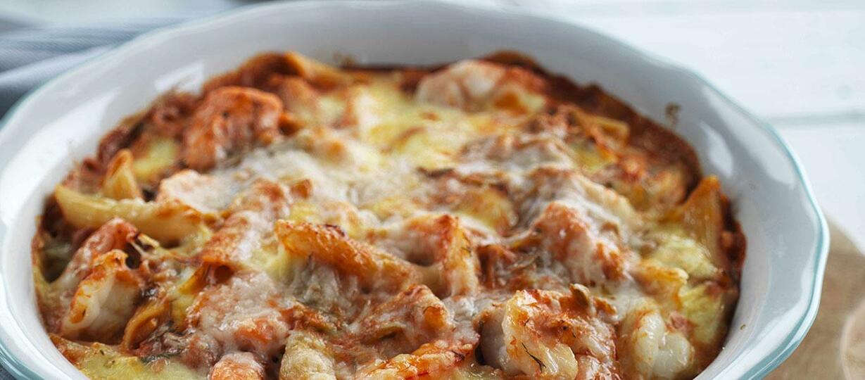 Baked Seafood Gratin