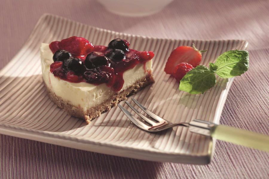 Light Berries Cheesecake