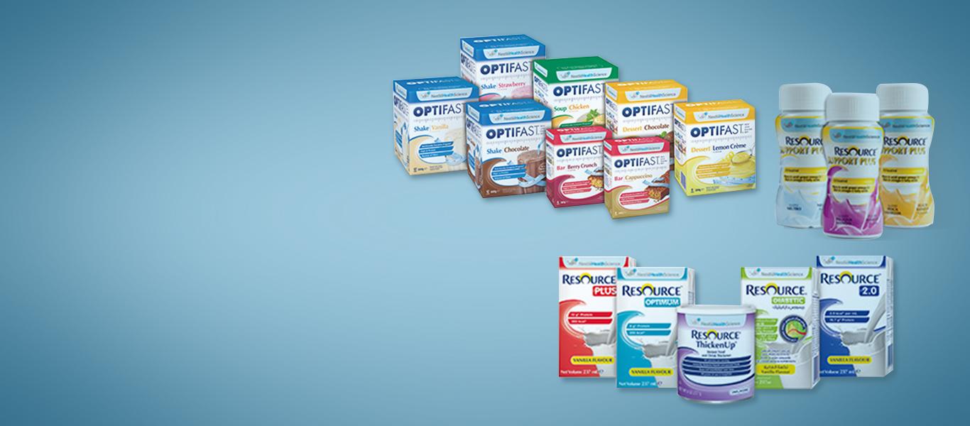 Nestle Health Science products