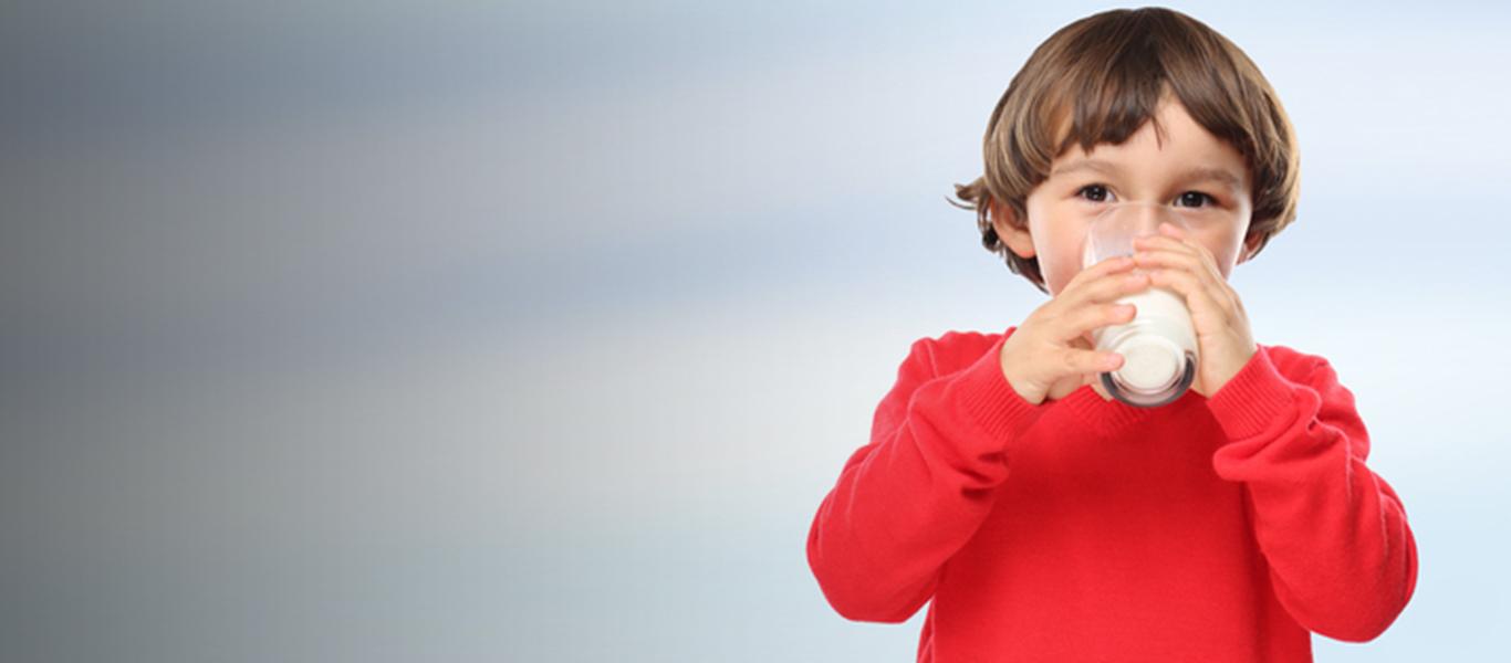 Kid Drinking Milk - Nestle