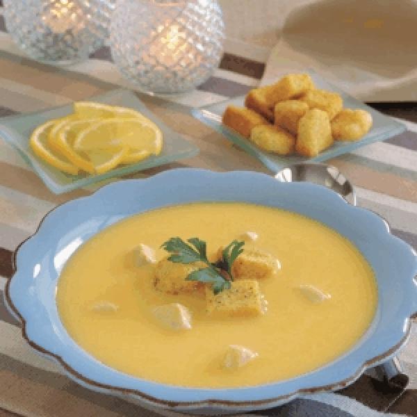 Chicken and Pumpkin Coconut Soup