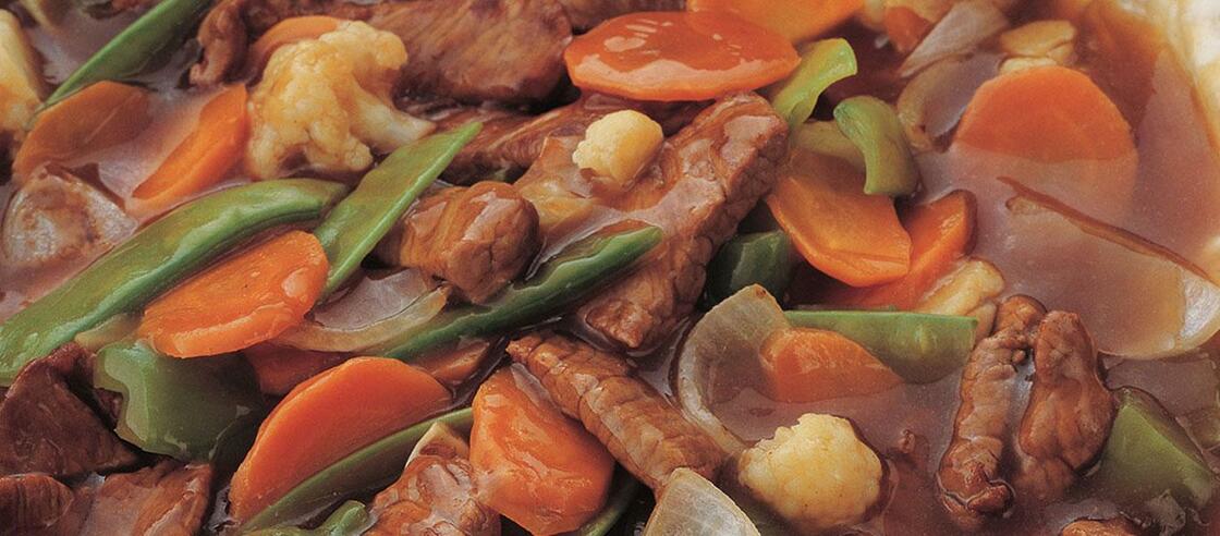 Stir Fried Beef in Oyster Sauce