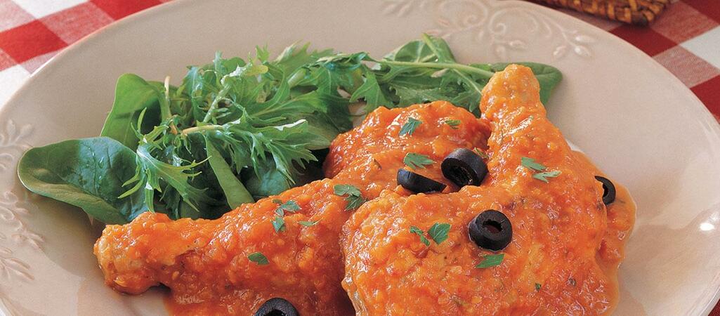 Chicken with Tomato Casserole