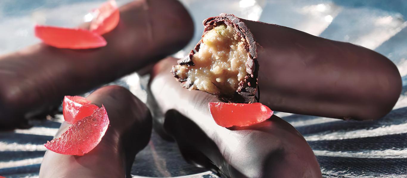 Chocolate Pistachio Fingers