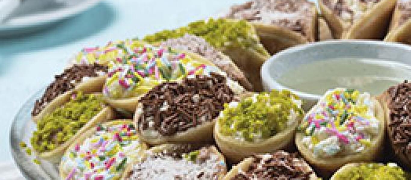 قطايف بالقشطة