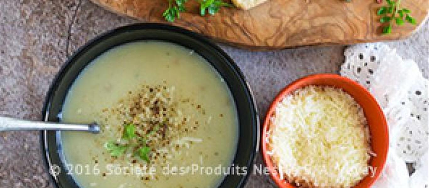 Grilled Chicken & Potato Soup