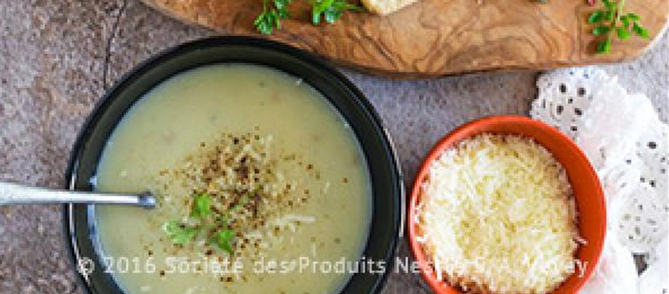 شوربة الدجاج المشوي والبطاطا