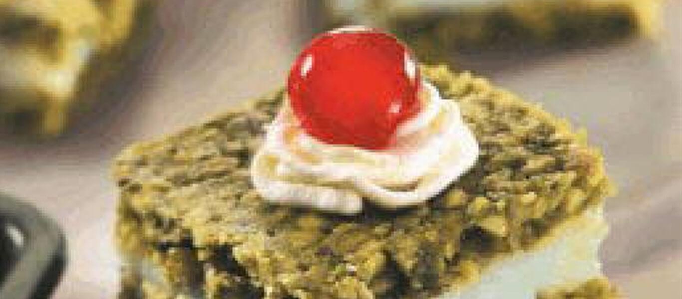 Pistachio Mafruka with Cream
