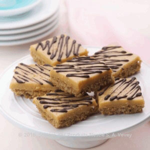 Light Ginger Caramel Oat Slice