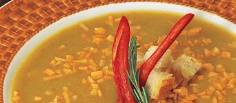 شوربة العدس بالكاري