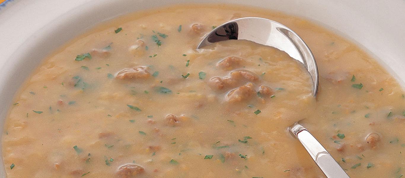 Lentil Soup with Minced Beef