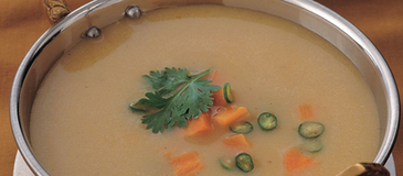 Curried Carrot and Mushroom Soup