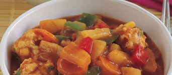 Chili Chicken and Corn Meatballs