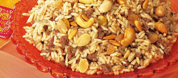 Spicy Lamb Oriental Rice