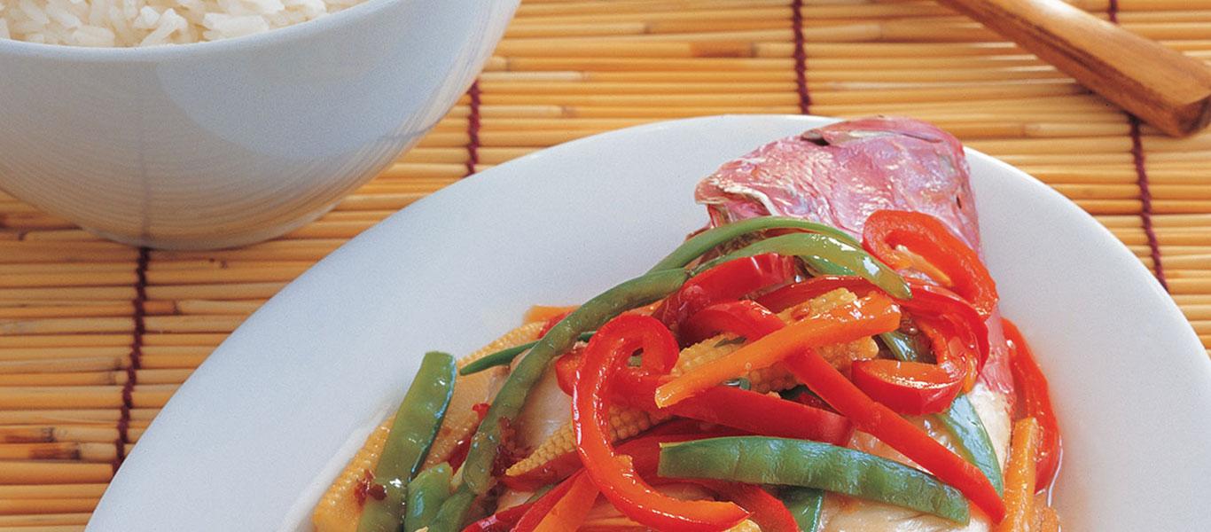 Asian Baked Fish with Vegetables Recipe Nestlé Family ME
