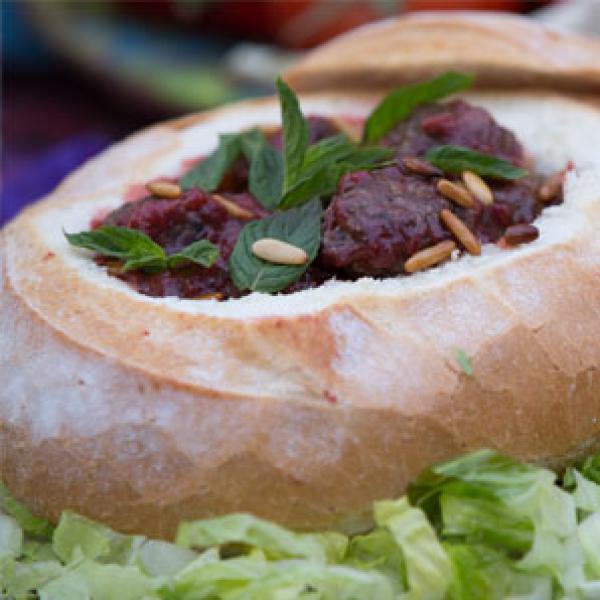 Meatballs in Cherry Sauce