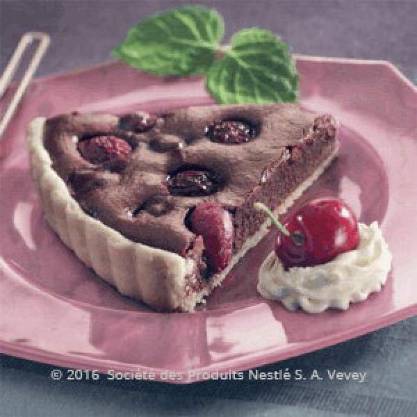Chocolate Cherry Tart