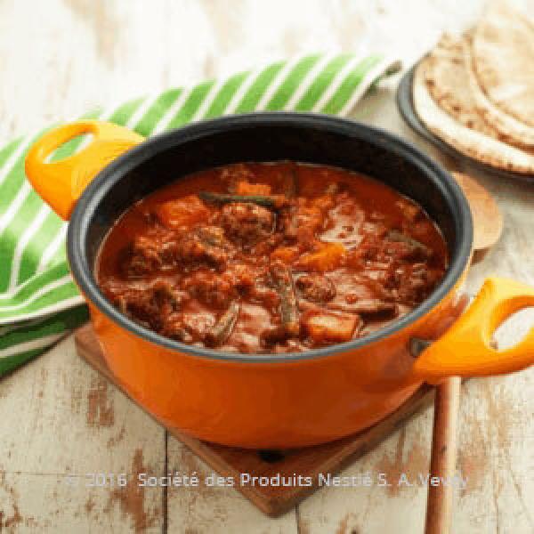 Tabikh Kofta Loobia with Potato
